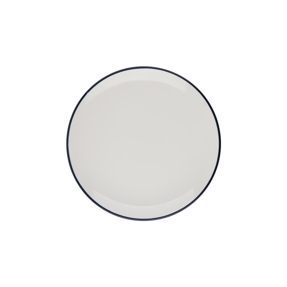 Modest Navy Flat Plate 21 cm