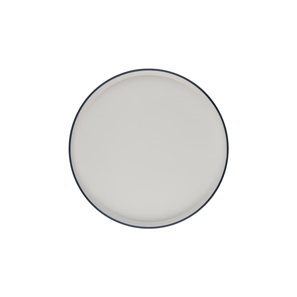 Modest Navy Flat Plate 21 cm