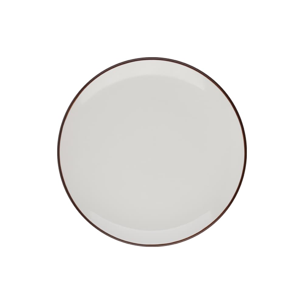 Modest Brown Flat Plate 23 cm