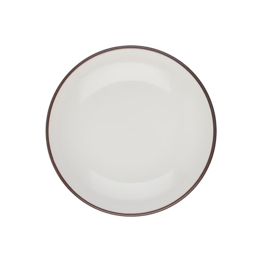 Modest Brown Deep Plate 25 cm