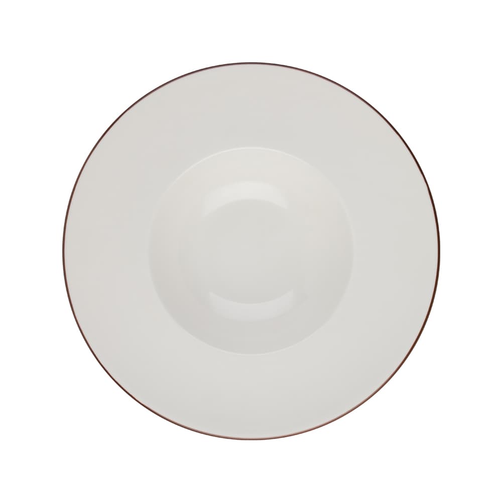 Modest Brown Risotto Plate 29 cm