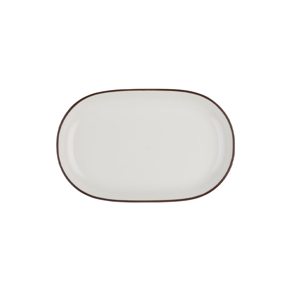 Modest Brown 28 cm Oval Platter