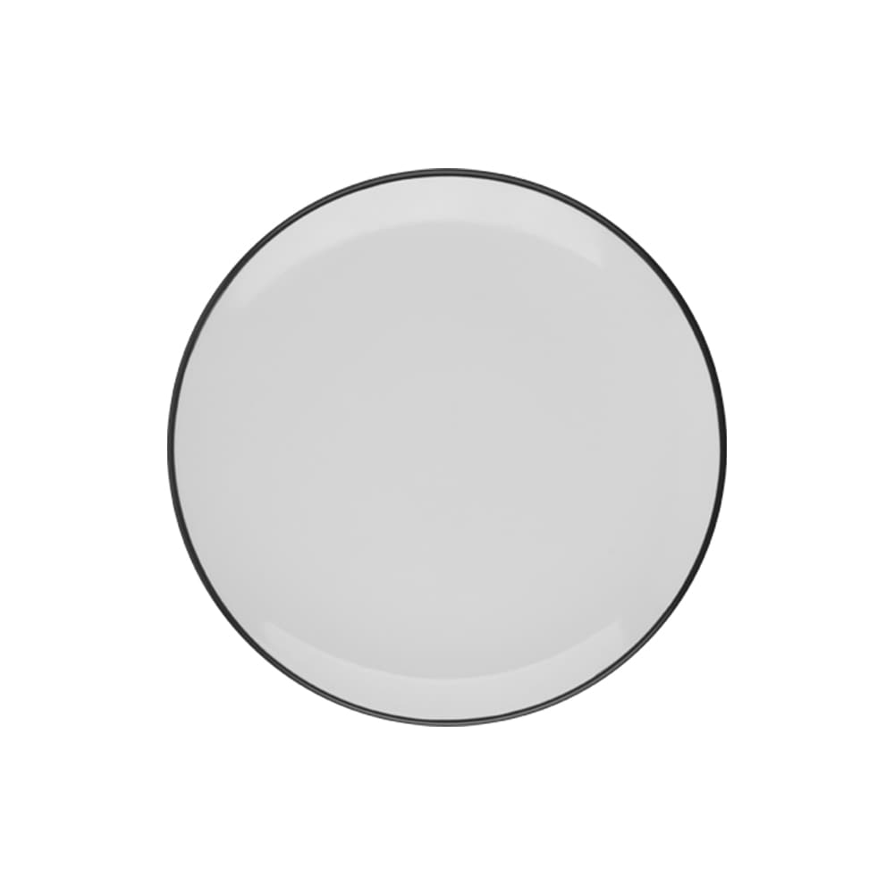 Modest Black Lona Flat Plate 23 cm