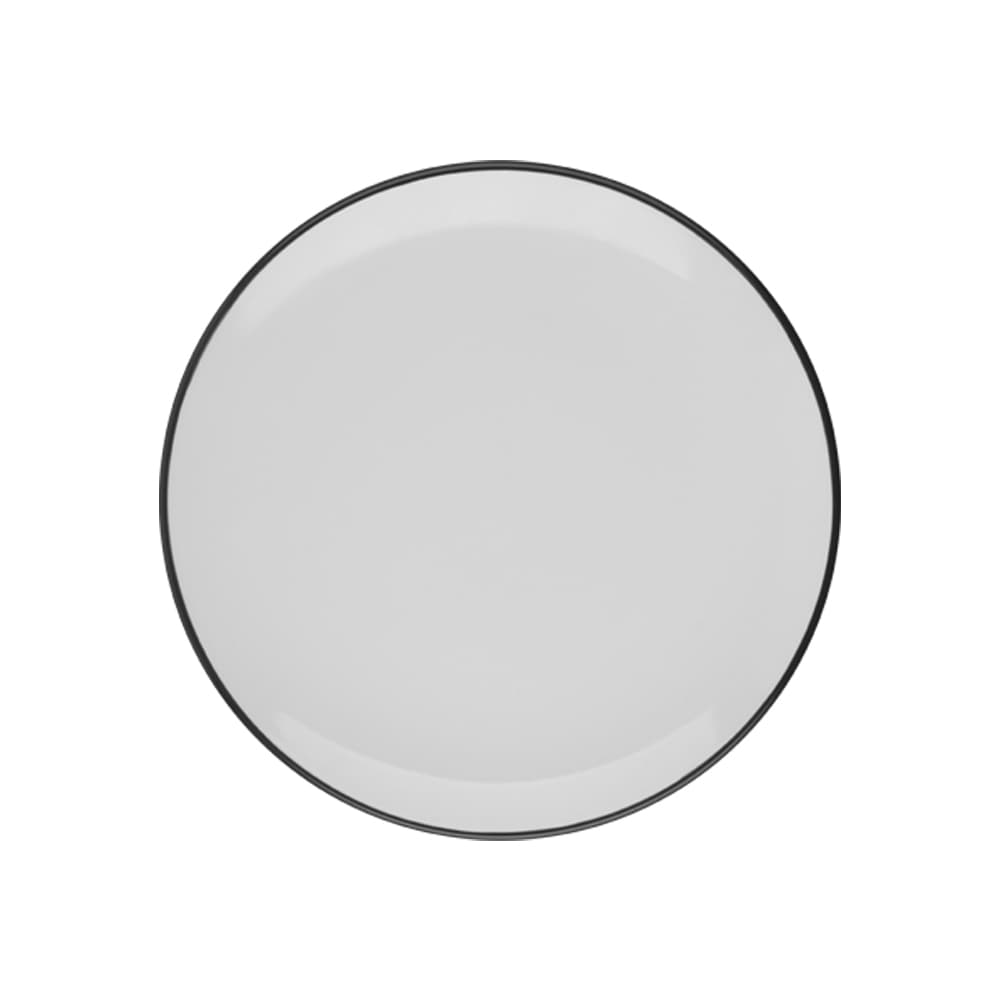 Modest Black Lona Flat Plate 25 cm