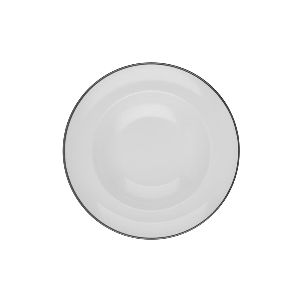 Modest Black Miro Deep Plate 20 cm