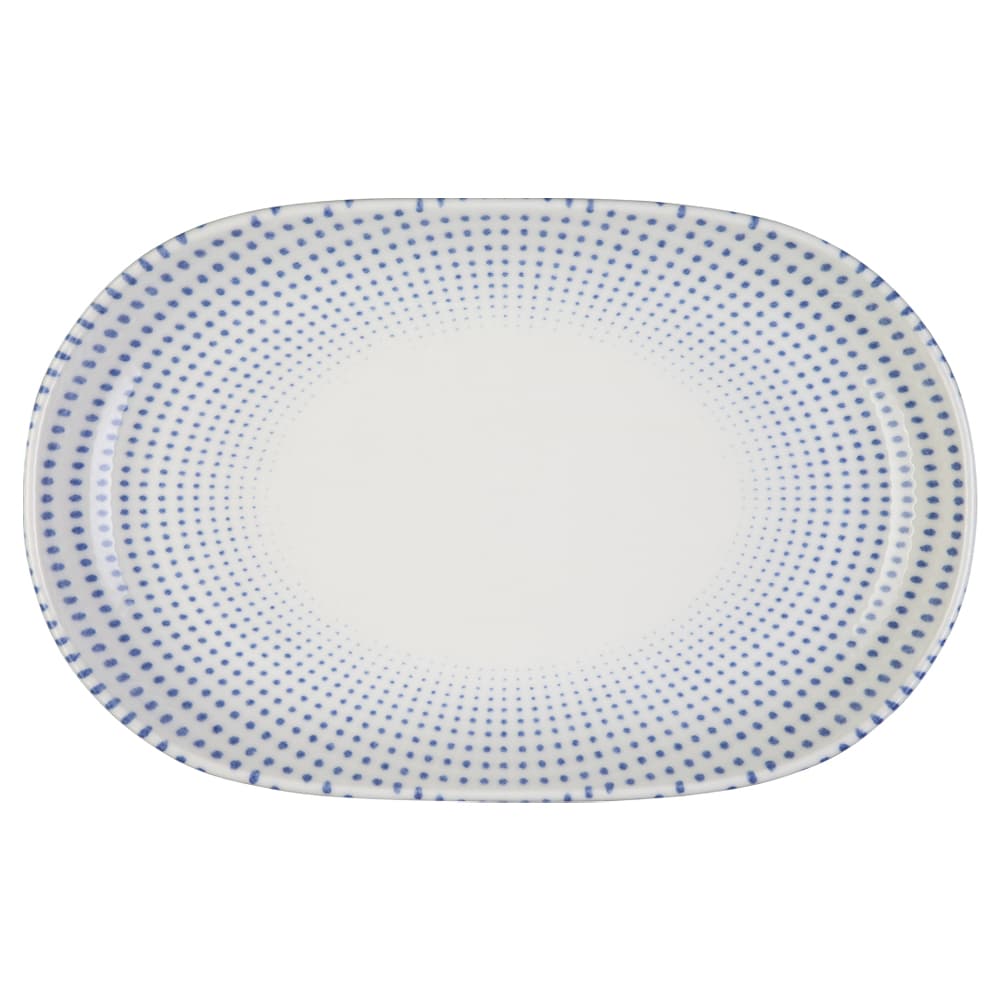 Harmony Blue Magnus 37 cm Oval Platter