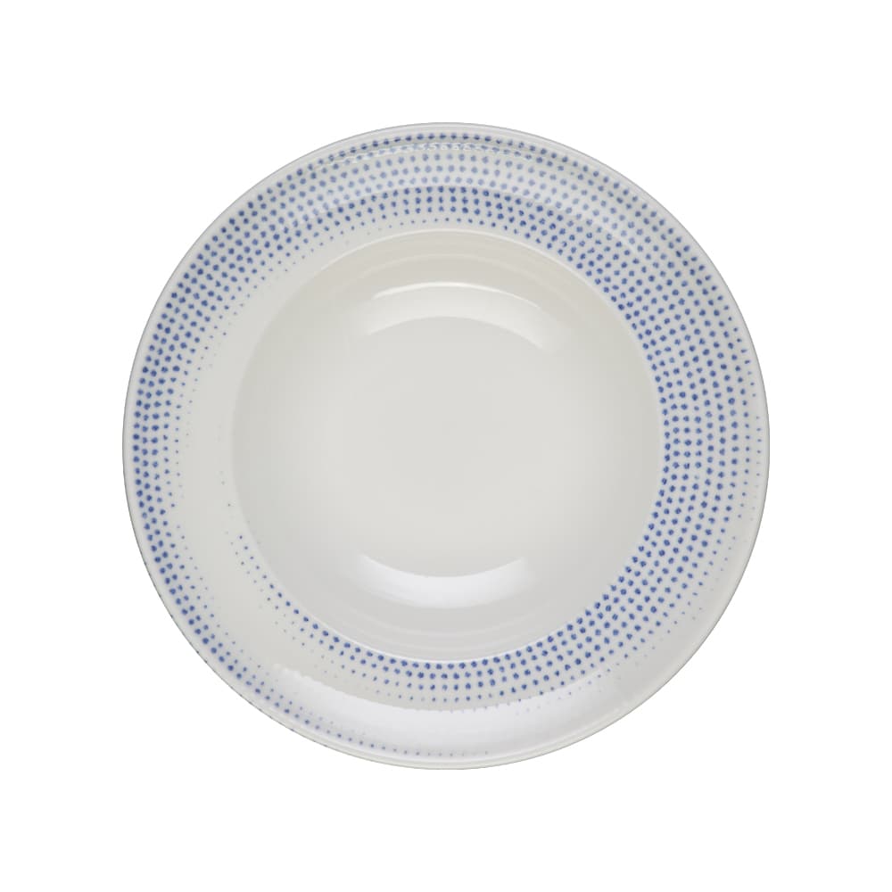 Harmony Blue Miro Deep Plate 28 cm