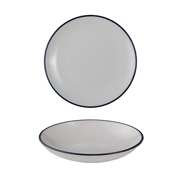 Modest Navy Deep Plate 25 cm - 2