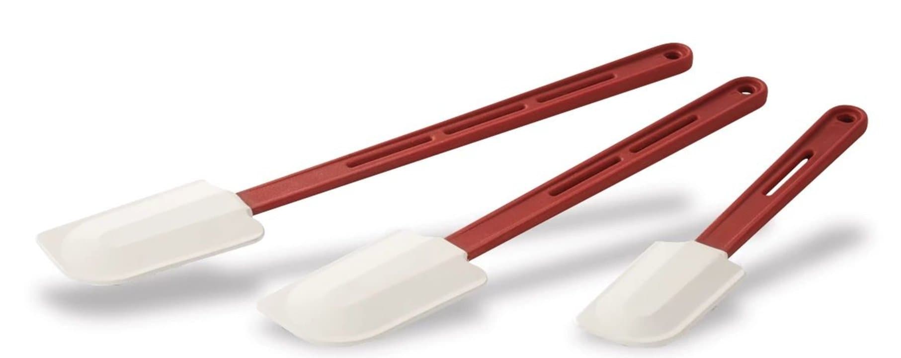 High-heat spatula and bowl scraper 40 cm silicone