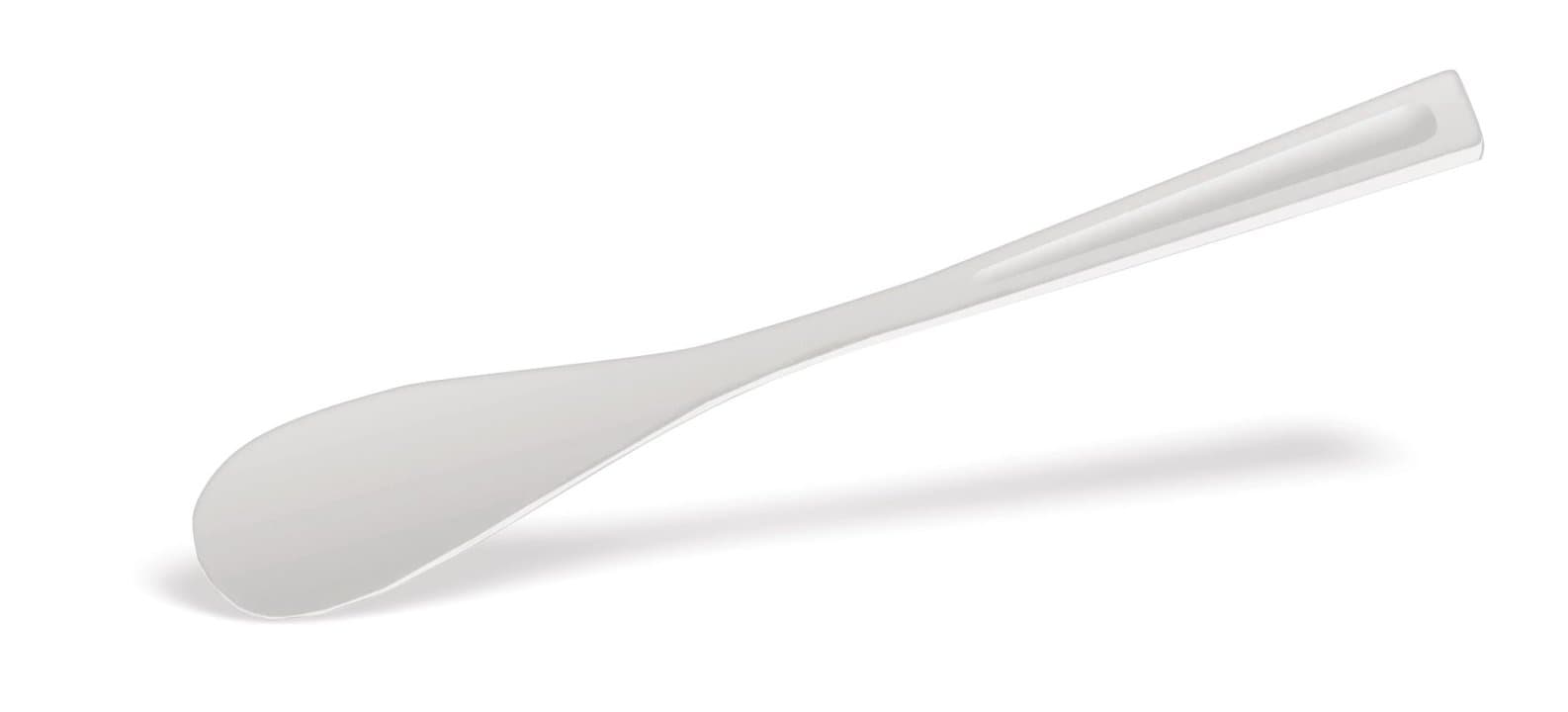 Multipurpose spatula 35 cm polystyrene in white