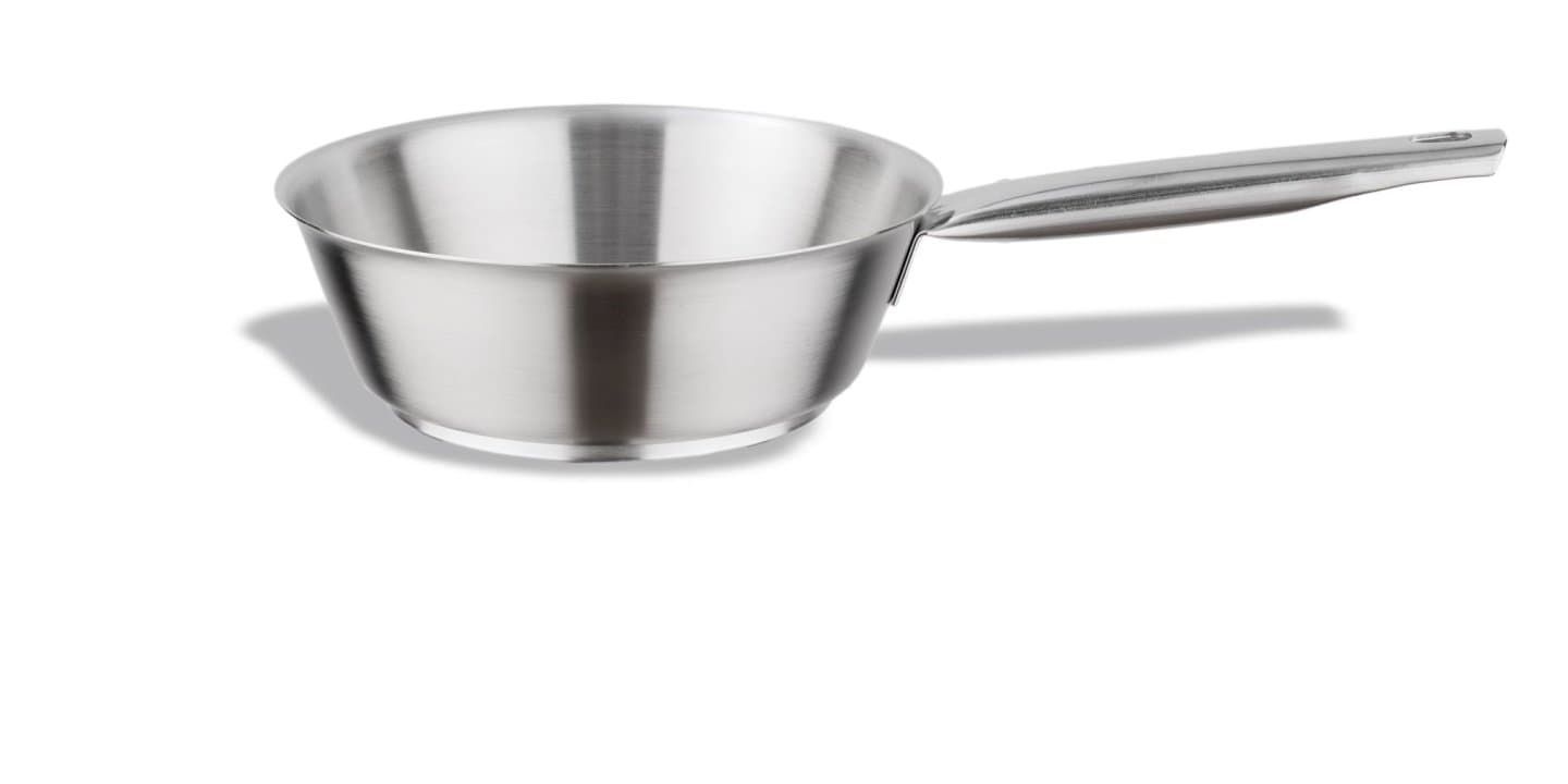 Inox-Pro conical sauté pan 24 cm stainless steel induction-ready in satin finish