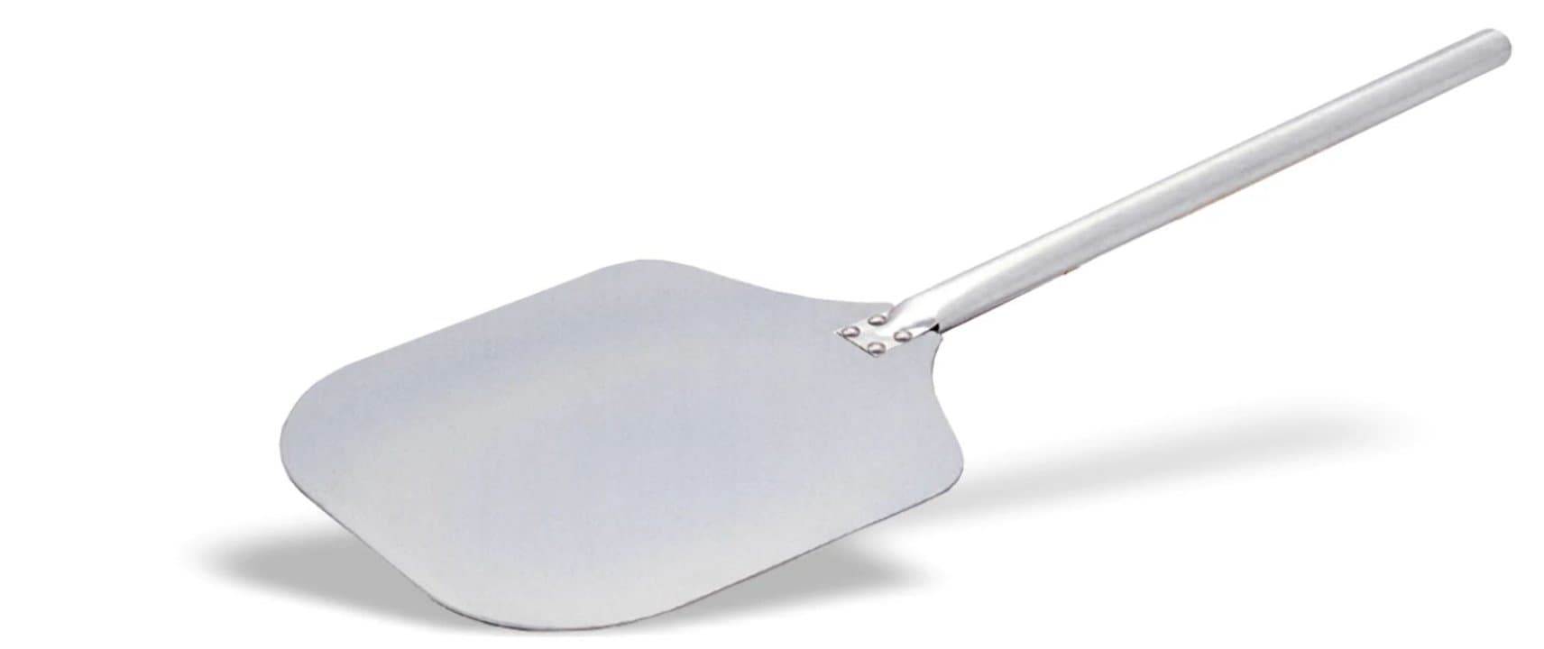 Pizza peel 31 x 35 cm aluminum peel with 97 cm handle
