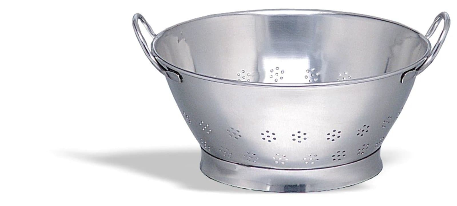 Conical colander 50 cm heavy-duty stainless steel
