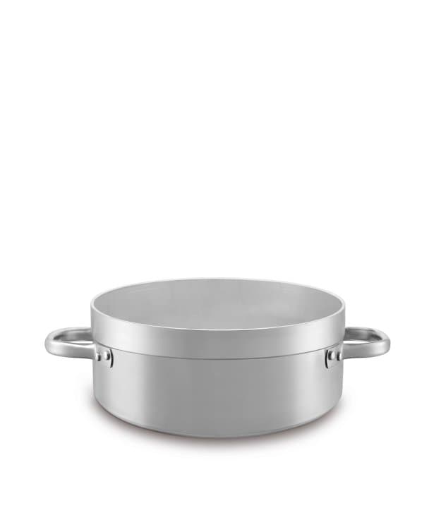 Century casserole pan 60 cm 70 liter aluminum with stainless steel tube handles