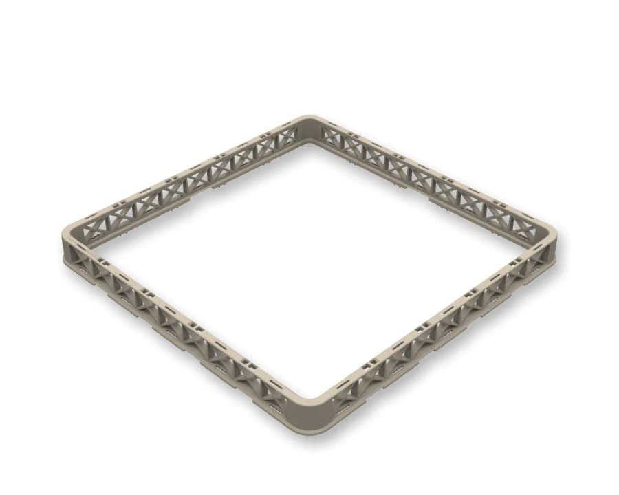 Open rack extender full size polypropylene in beige for Flap Rack open rack