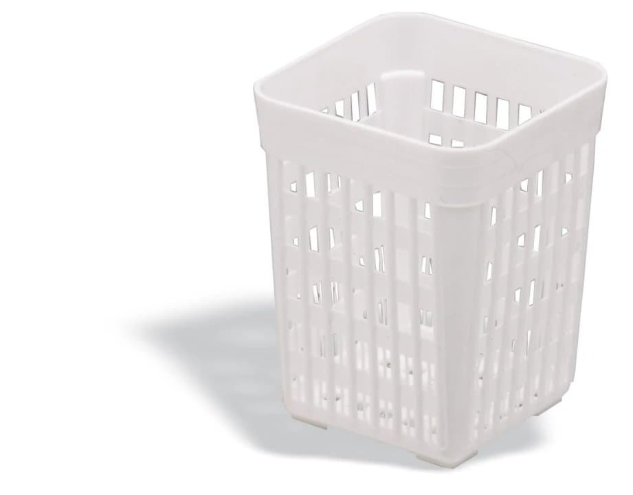 Flatware basket polypropylene in white