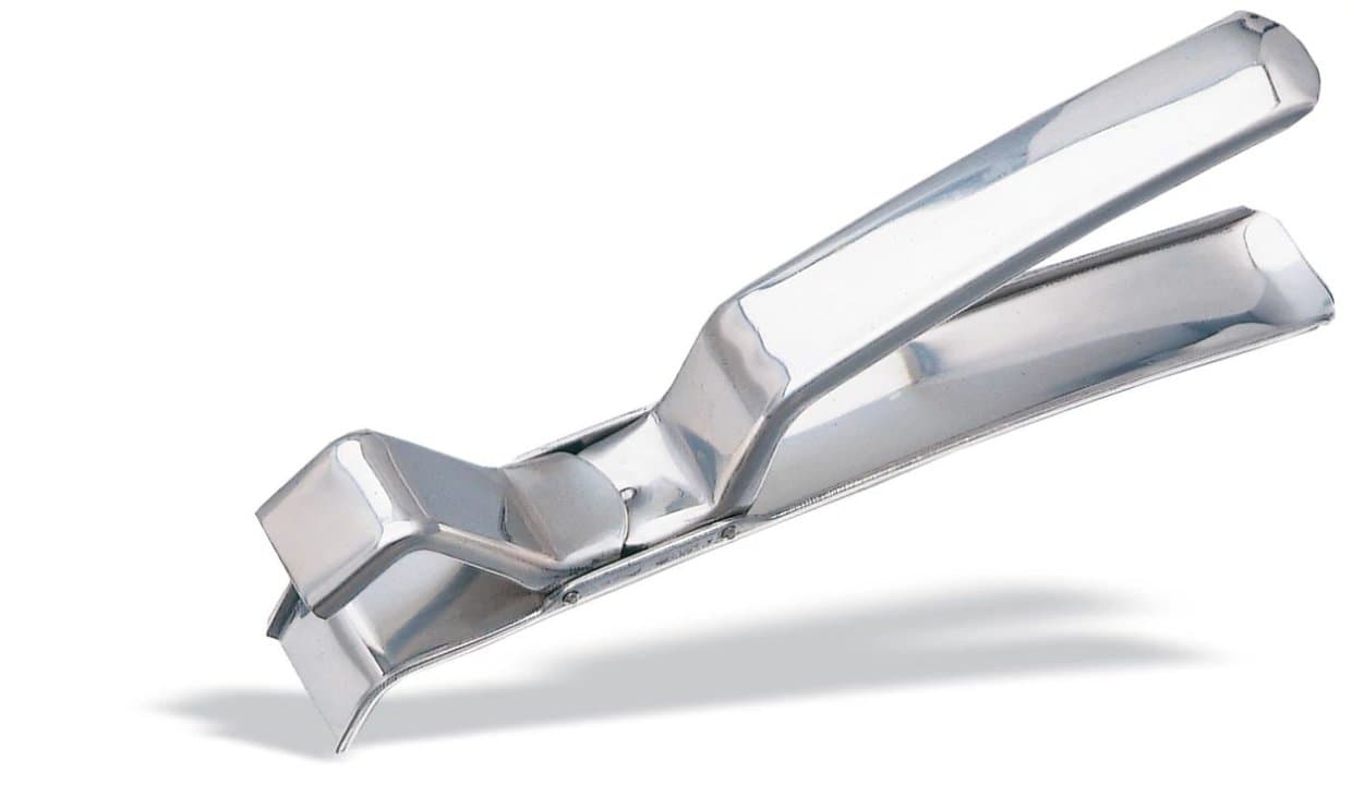 Roast pan tong 19 cm stainless steel