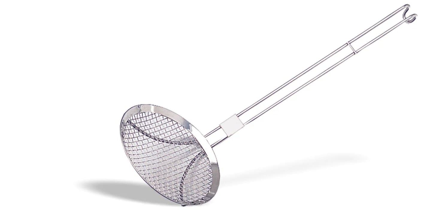 Mesh skimmer 10 cm stainless steel