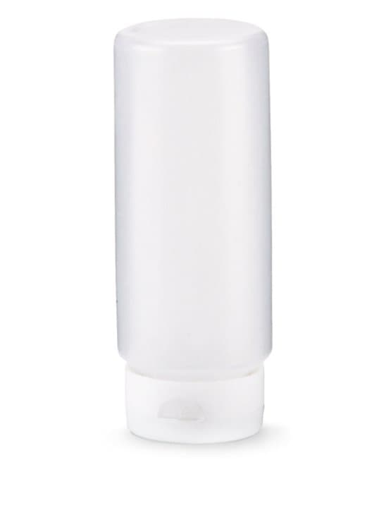 12-ounce Traex® Color Mate clear squeeze dispenser with FlowCut™ cap