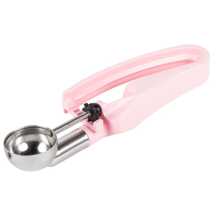 .54-ounce disher with pink squeeze handle