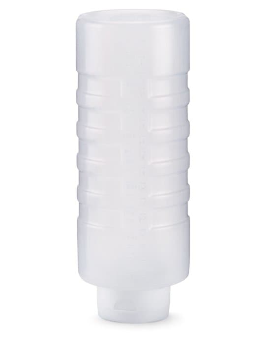 32-ounce Traex® Color Mate clear squeeze dispenser with FlowCut™ cap