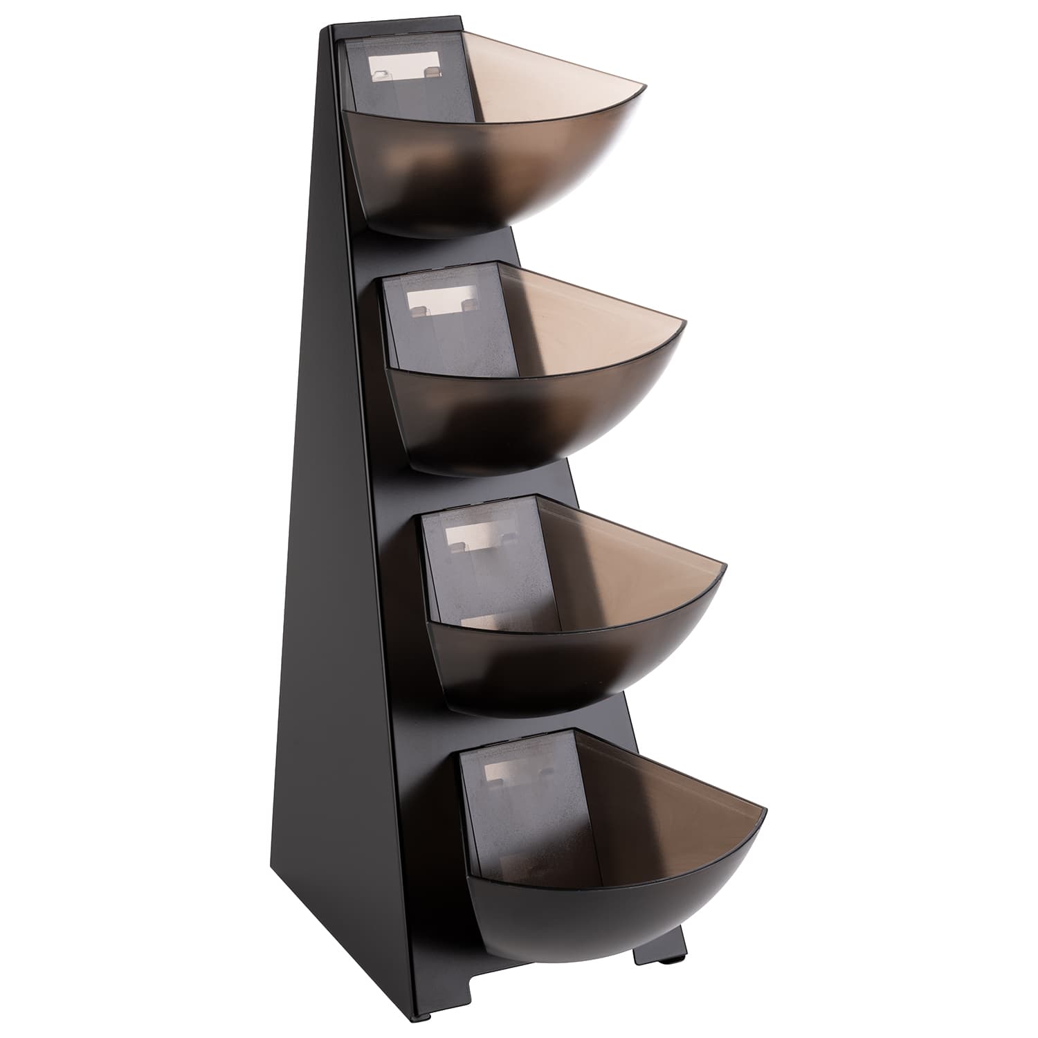 Multi Rack rack, 4-tiered fekete 19 x 31 cm, m: 53 cm