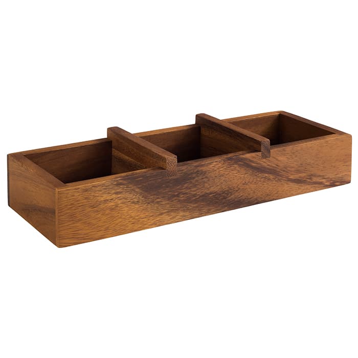 Table woodbox 23,5 x 8,5 cm, m: 4,5 cm