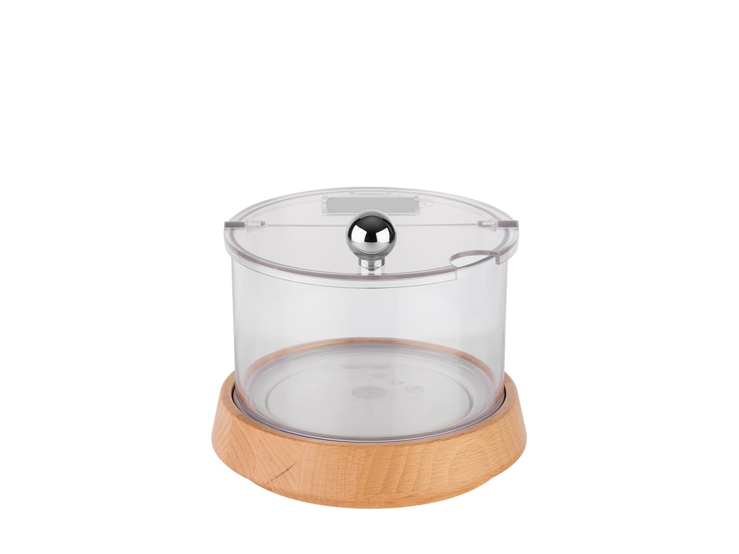 Cool tál 'felső FRESH'mini fa 4 pcs.: column with wood base,