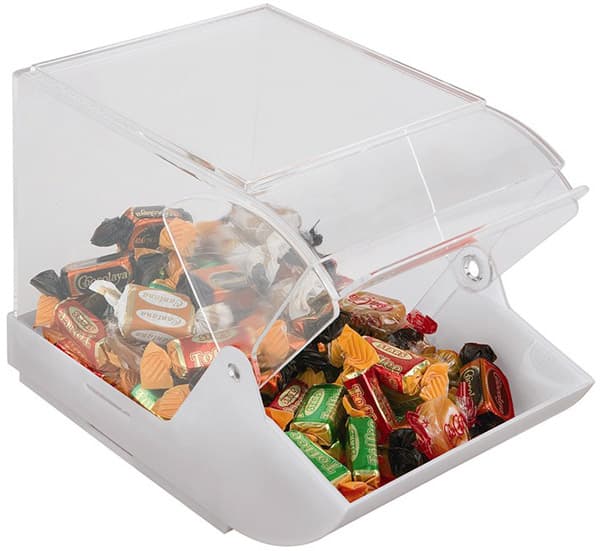 Box / Sweetbox fehér 23 cm x 14,5 cm, height 15 cm