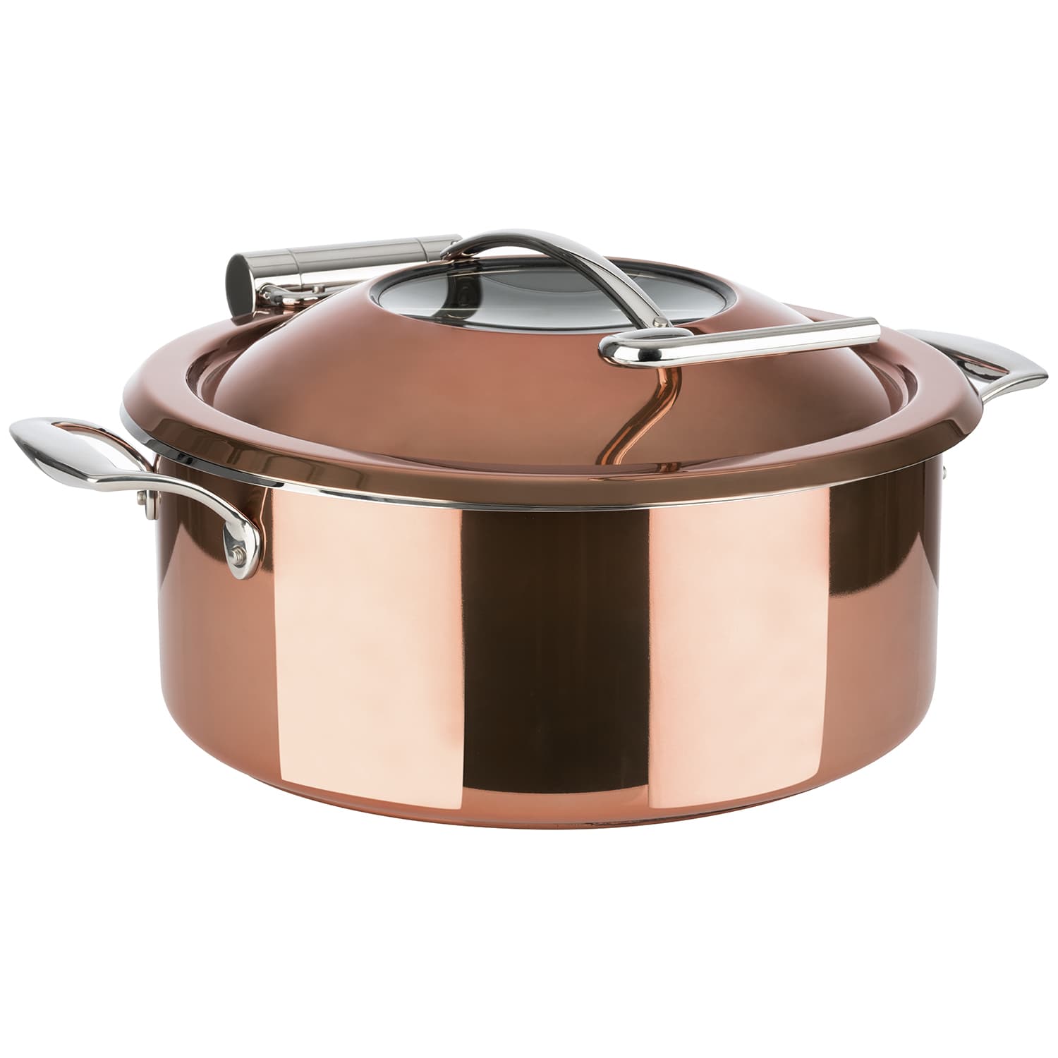 Orbit chafing rézszín átm. 30,5 cm, m: 17,5 cm