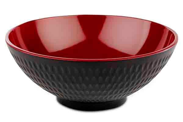 Asia Plus tál fekete átm. 20 cm, m: 8 cm, 1,1 l