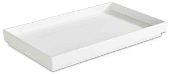 Asia Plus GN 1/4 tálca fehér 26,5 x 16,2 cm, m: 3 cm