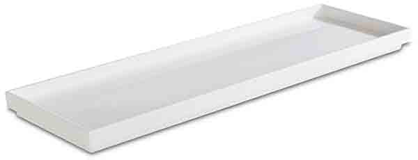 Asia Plus GN 2/4 tálca fehér 53 x 16,2 cm, m: 3 cm
