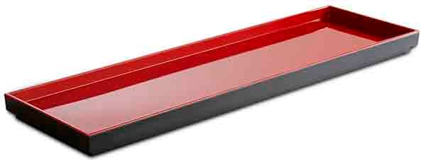 Asia Plus GN 2/4 tálca fekete 53 x 16,2 cm, m: 3 cm