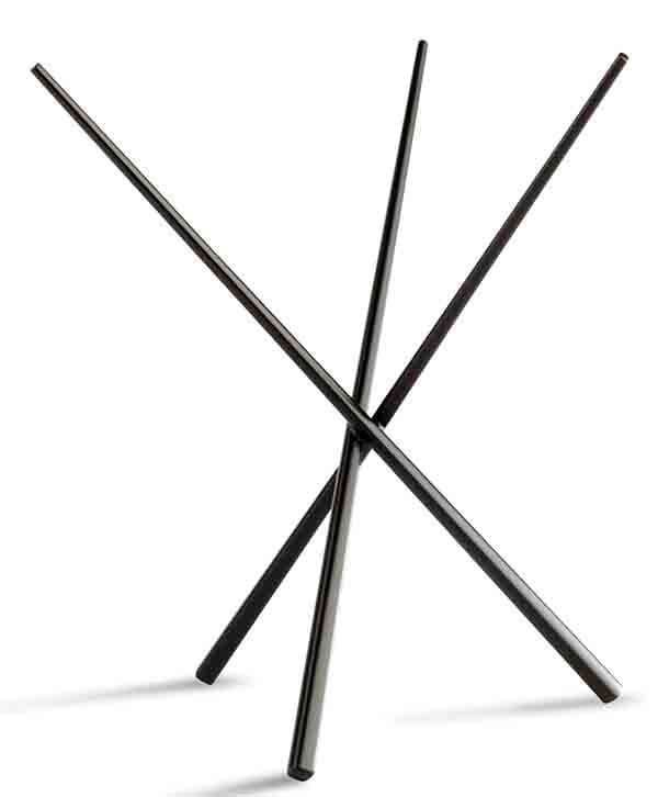 Asia Plus büféállvány fekete átm. 20,5 / átm. 16,5 cm, m: 20 cm