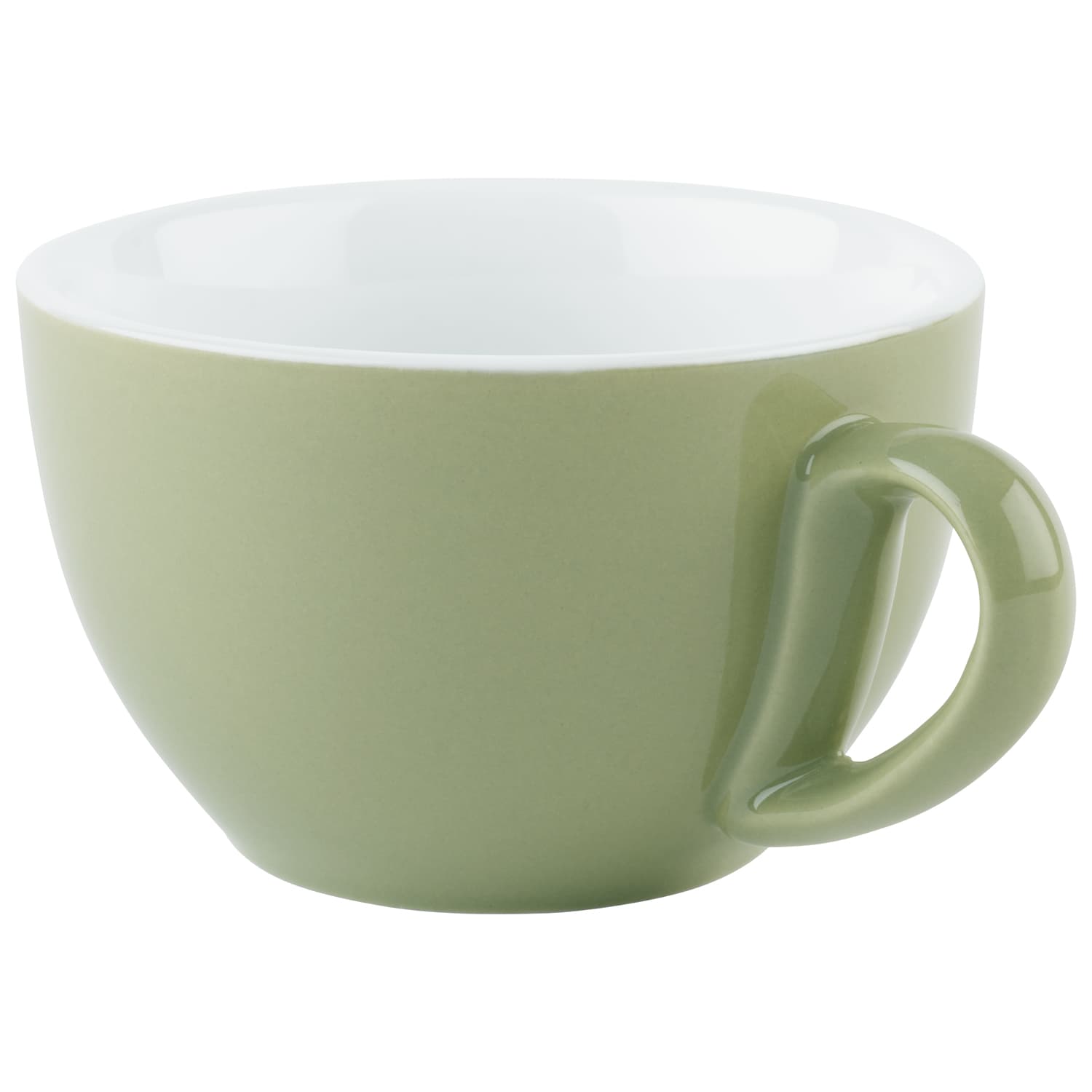 Snug cappuccinós csésze zöld átm. 10,5 cm, m: 6,5 cm, 300 ml