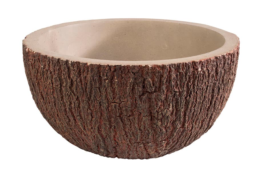 Coconut tál átm. 18 cm, m: 9,5 cm
