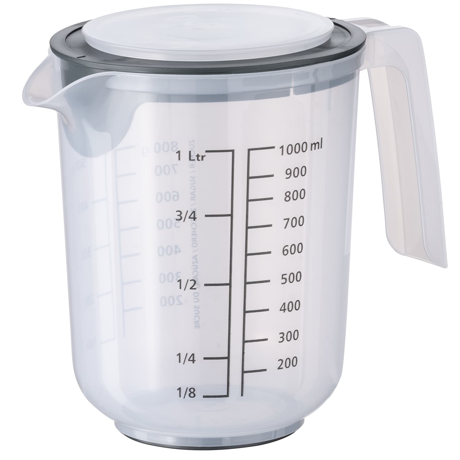 Mixup stirring csésze fedővel átm. 12,5 cm, m: 16 cm, 1,0 l