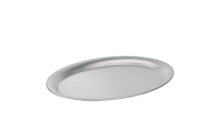 Kaffeehaus tálca rozsdamentes acél 30112 26,5 x 19 cm, m: 1 cm, oval