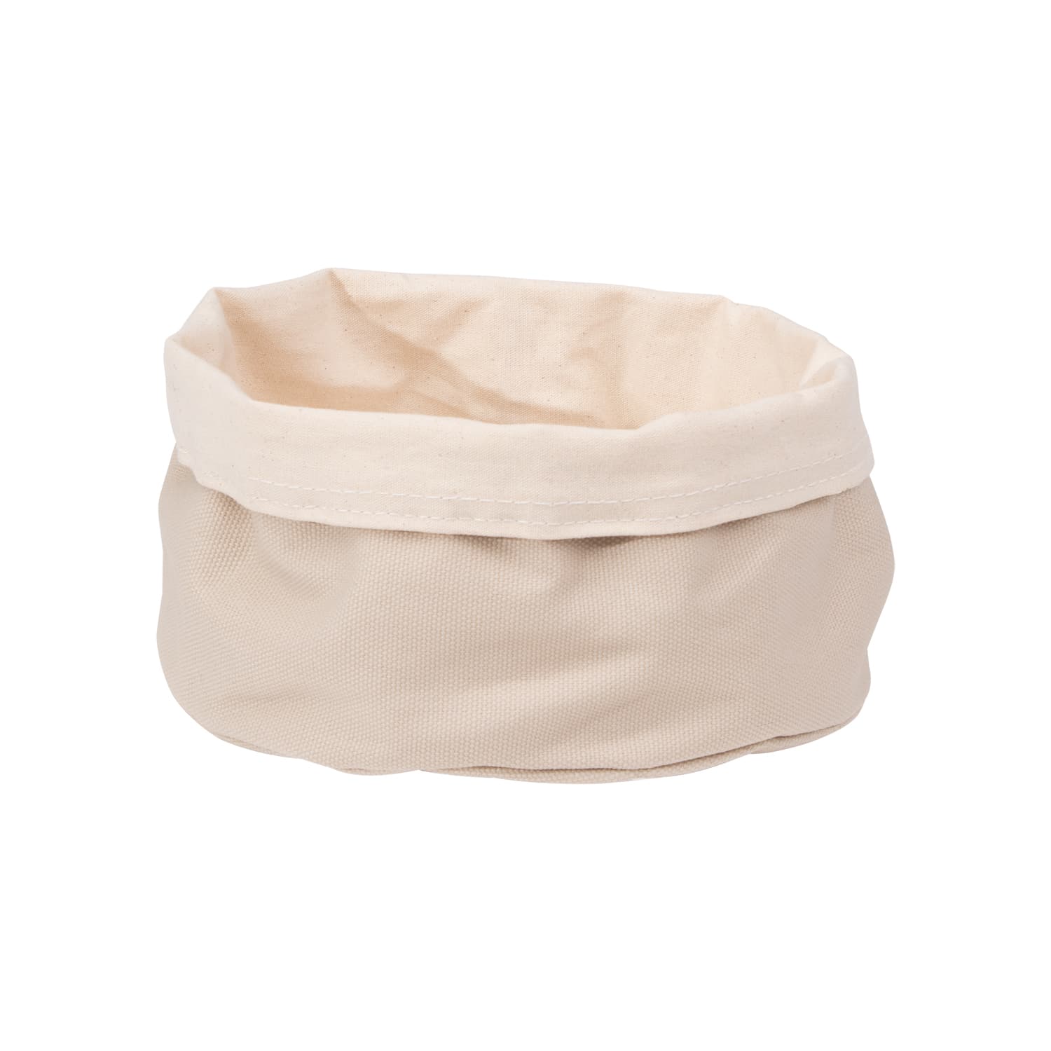 Vászon-bag ca. átm. 20 cm, M: 12 cm