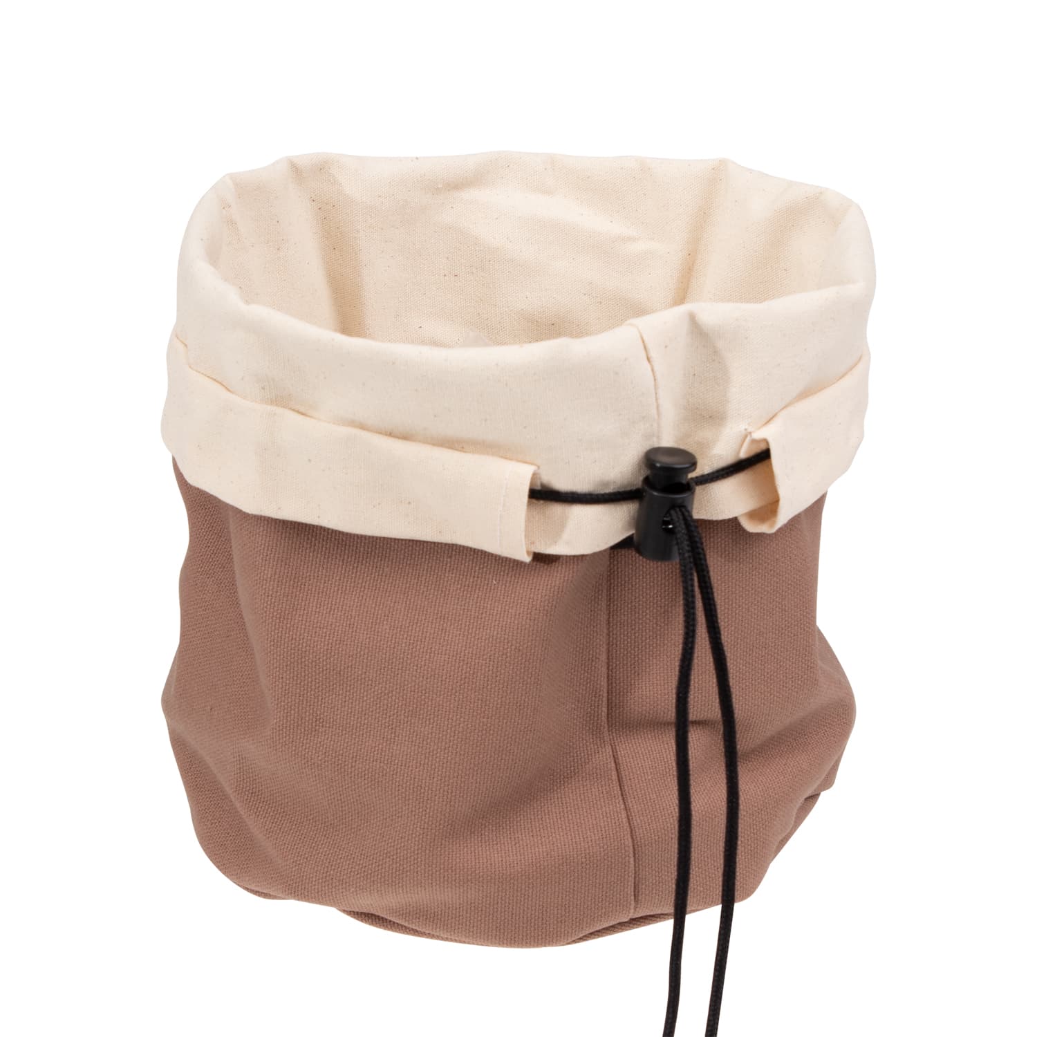 Vászon bag, 2 db. szürke átm. 19 cm M: 23 cm