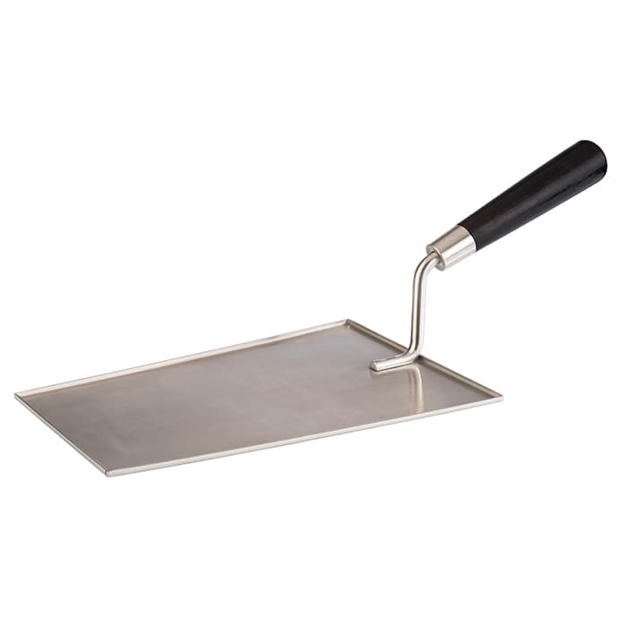 Bob tálaló trowel fekete rozsdamentes acél 40680 serving area: 23,5 x 15,5 cm