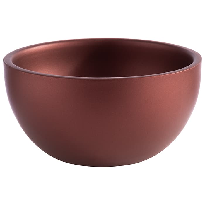 Levante tál piros átm. 17 cm, m: 8,5 cm