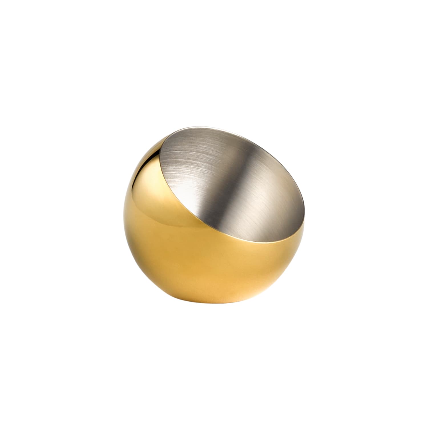 Sphere tál, 3 db. arany átm. 8 cm, m: 7 cm, 0,1 l