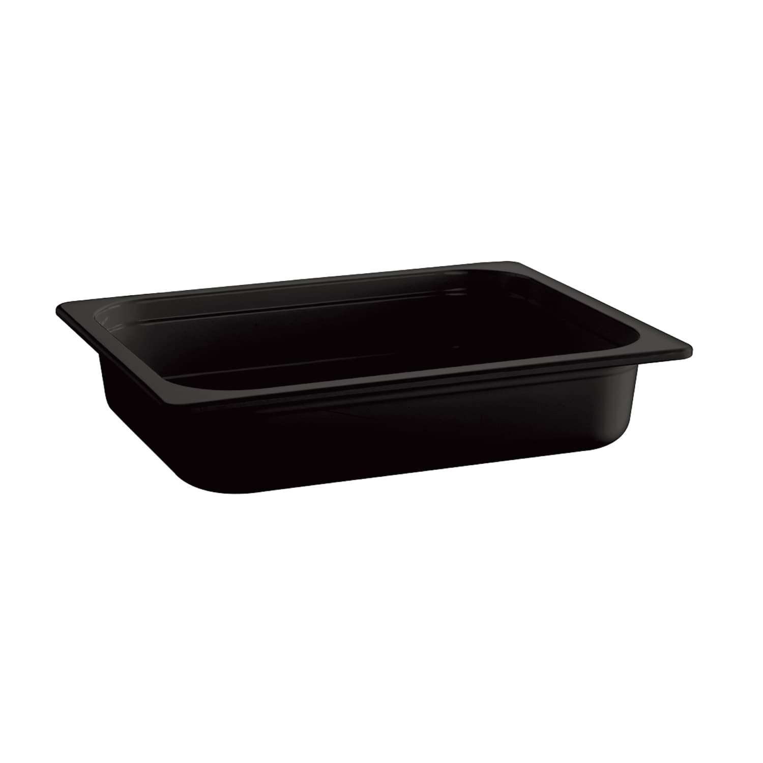 Friendly GN 1/2 container fekete 32,5 x 26,5 cm, depth: 65 mm