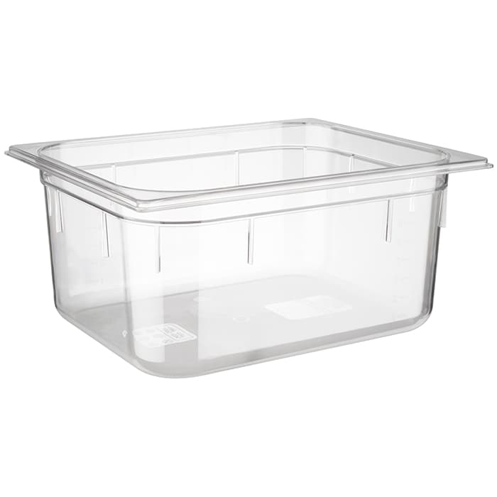 GN 1/2 container polikarbonát 32,5 x 26,5 cm, depth: 150 mm