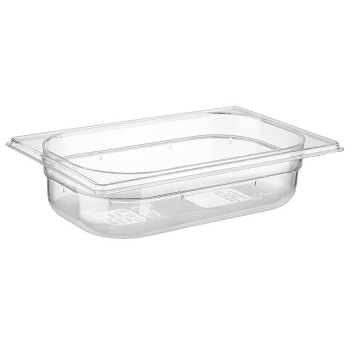 GN 1/4 container 26,5 x 16,2 cm, depth: 65 mm