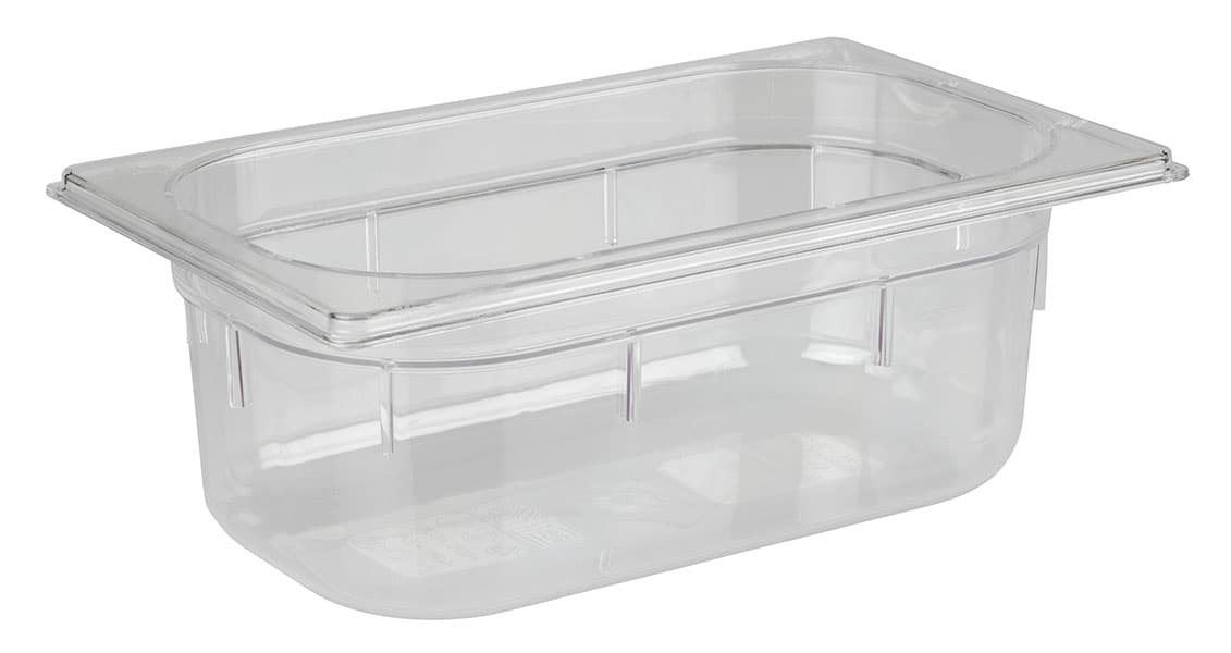 GN 1/4 container 26,5 x 16,2 cm, depth: 100 mm