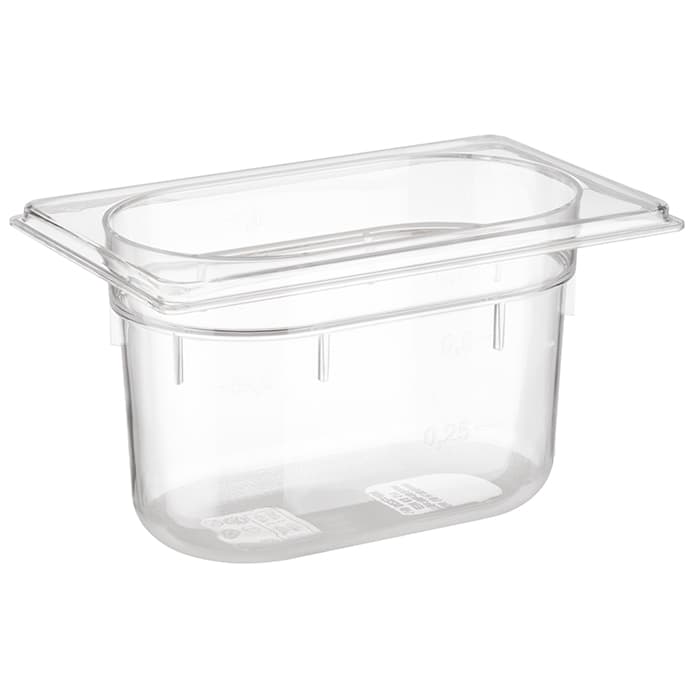 GN 1/9 container 17,6 x 10,8 cm, depth: 100 mm