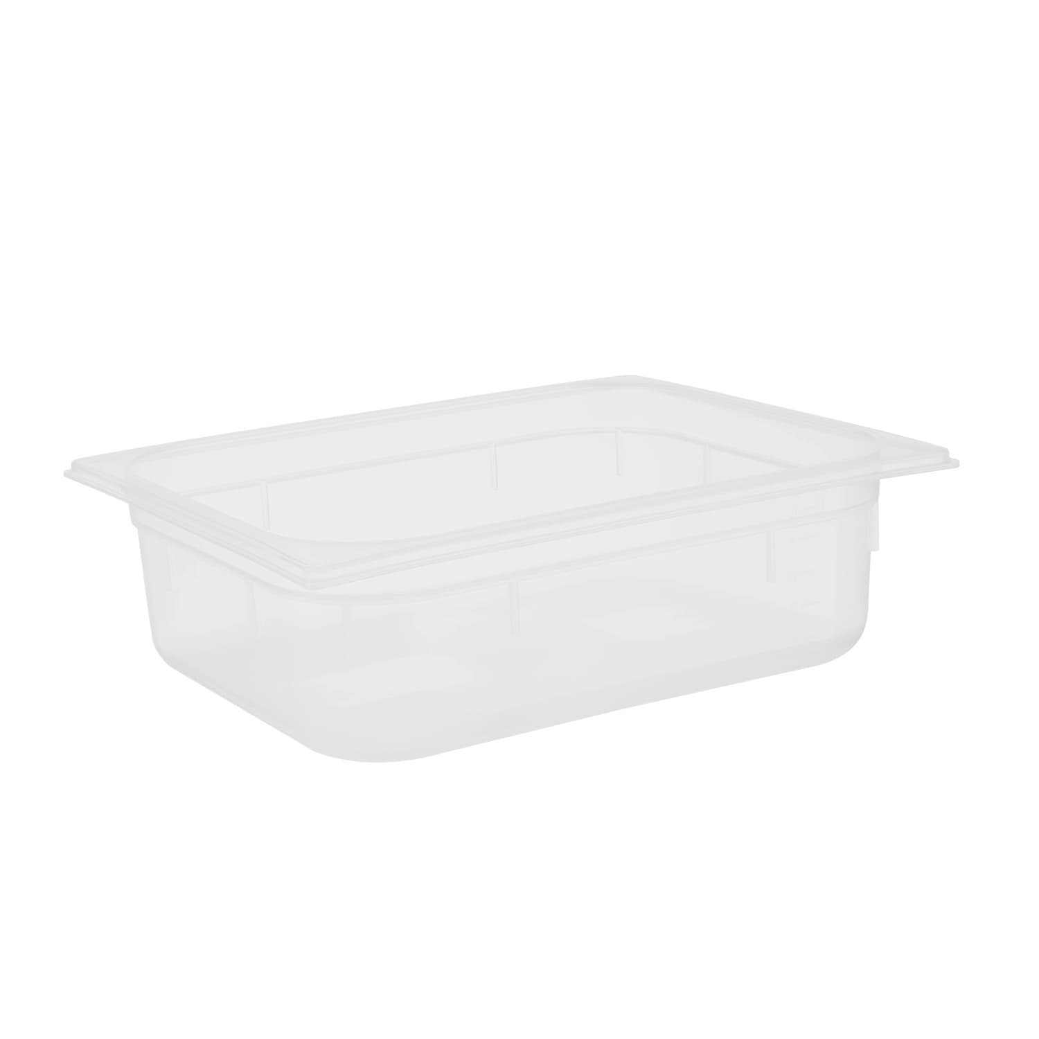 GN 1/2 container polipropilén 32,5 x 26,5 cm, depth: 100 mm